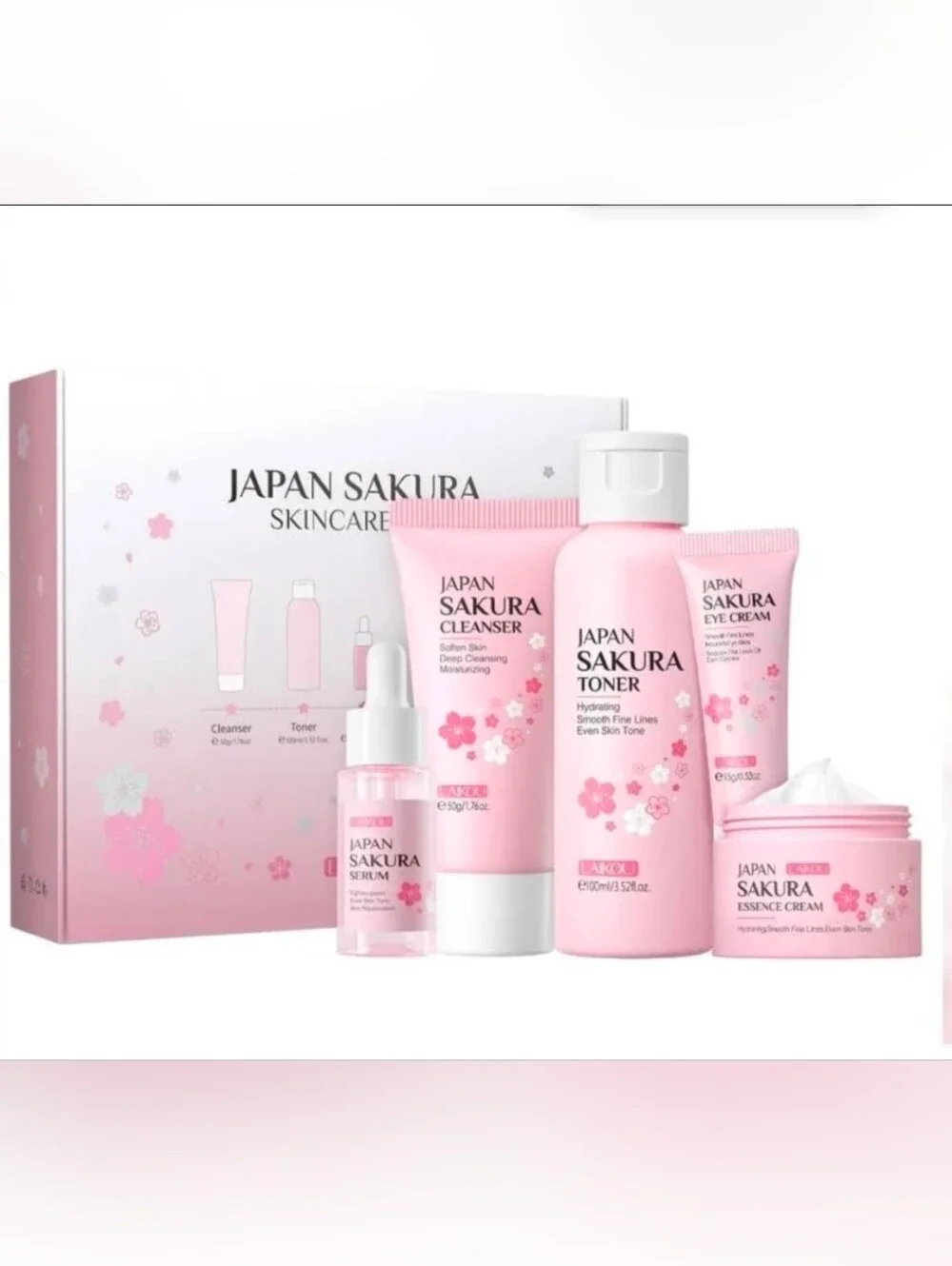 LAIKOU Japan Sakura Women Skin Care Set